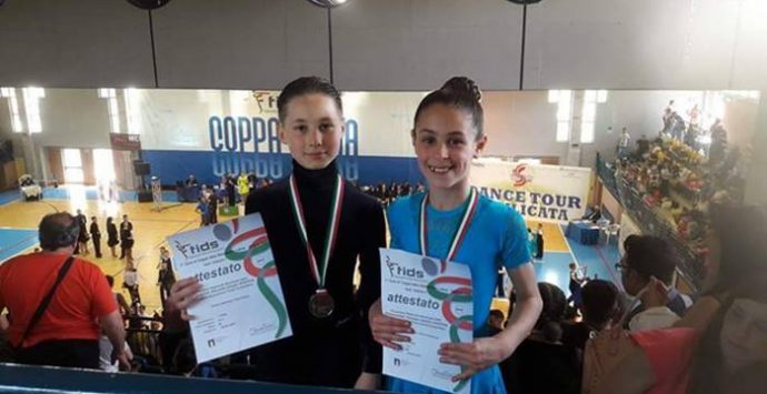 Danza, la giovanissima coppia vibonese Coloca-Dubrivnyy sul podio in Coppa Italia