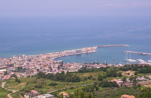 Un panorama di Vibo Marina