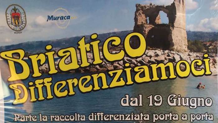 “Differenziamoci”, a Briatico parte la raccolta dei rifiuti “porta a porta”