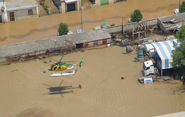 L'alluvione del 2006 a Vibo Marina