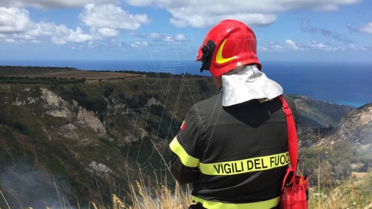 Emergenza incendi nel Vibonese, 800 interventi dei Vigili del fuoco in 15 giorni