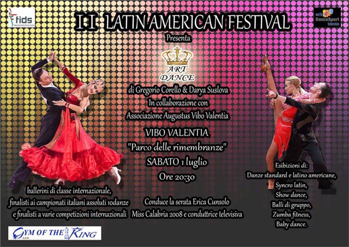 Danza, a Vibo il secondo Latin American Festival