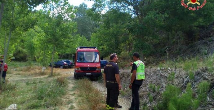 Anziano scomparso a Filogaso, proseguono senza sosta le ricerche dei Vigili del fuoco (FOTO)