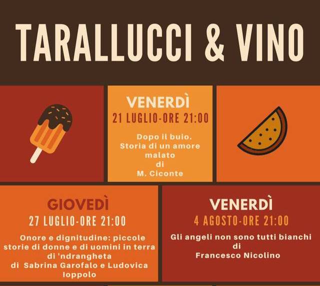 Cultura e legalità, Libera Vibo invita a “Tarallucci e vino”