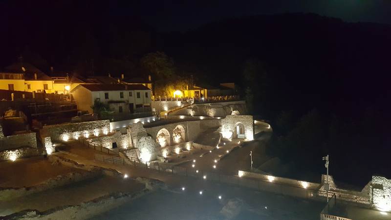 La nuova illuminazione delle Ferriere di Mongiana