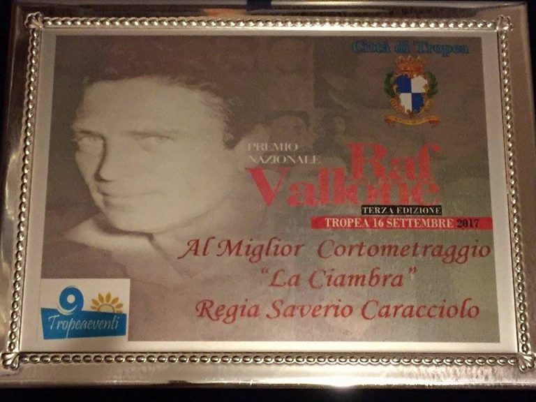 Premio nazionale Raf Vallone a Tropea, un grande successo