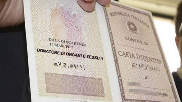 Cessaniti, il consenso per la donazione degli organi passa dalla carta identità