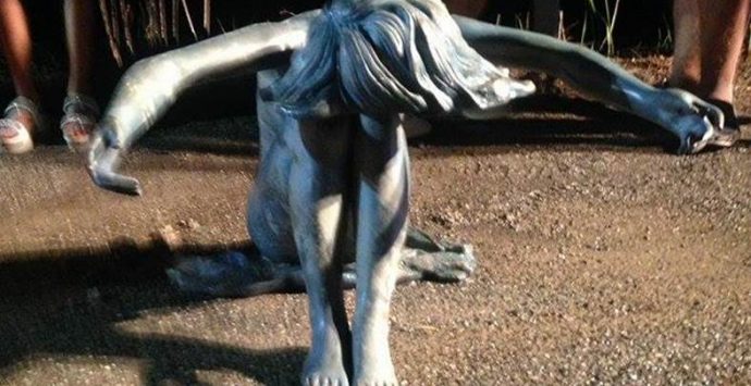 Statua nel Lago Angitola, arrivano le prime certezze da carabinieri e Soprintendenza (VIDEO)