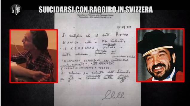 Il giudice Pietro D’Amico falsificò il certificato medico per ottenere il suicidio assistito