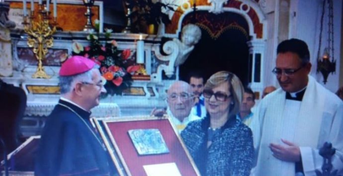 Festa del Rosario a Vibo, l’omaggio “Mater Admirabilis” alla mamma di Francesco Prestia Lamberti