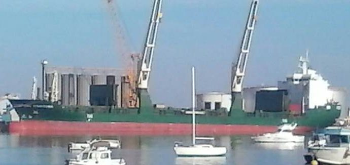 Vibo Marina: partita nave mercantile da 10mila tonnellate di stazza
