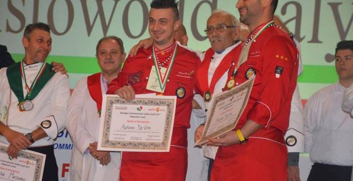 I tropeani Massimo e Antonio De Vita si aggiudicano la medaglia d’oro nell’Intaglio gastronomico