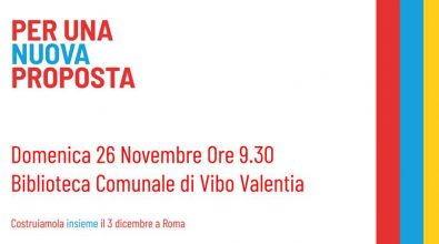 La Sinistra verso la lista unica, a Vibo l’assemblea delle forze progressiste