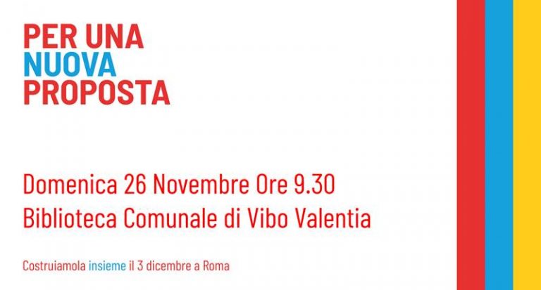 La Sinistra verso la lista unica, a Vibo l’assemblea delle forze progressiste