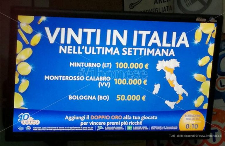 La dea bendata bacia Monterosso, vinti 100mila euro