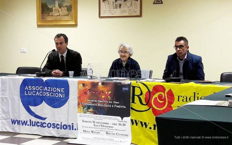 Testamento biologico, Mina Welby a S. Onofrio: «Buona legge ma c’è da lavorare» (VIDEO)