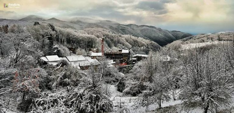 Prima neve nel Vibonese, imbiancate le vette delle Serre (FOTO)