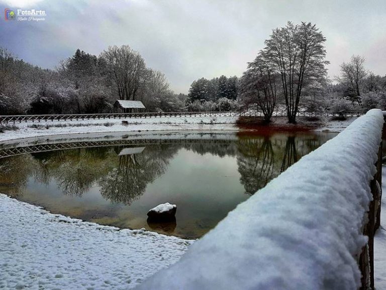 Torna la neve nelle Serre vibonesi, temperature in picchiata a Capodanno (VIDEO)