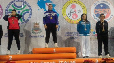 Karate, nuova medaglia d’oro per la vibonese Viola Zangara agli Open della Campania
