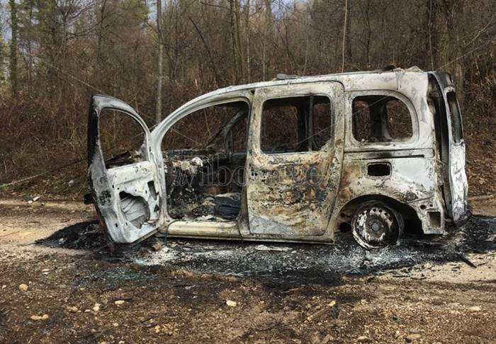 “Giallo” a Sorianello, ritrovato furgoncino completamente distrutto da un incendio
