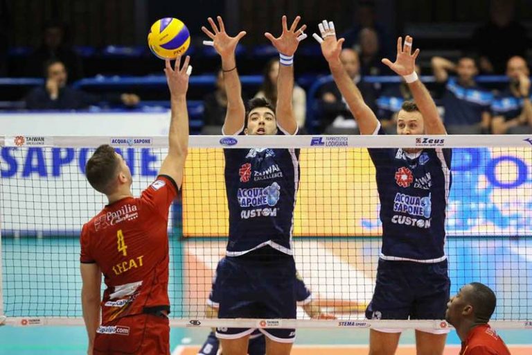 Superlega, nuova battuta d’arresto per la Tonno Callipo: Latina passa in tre set