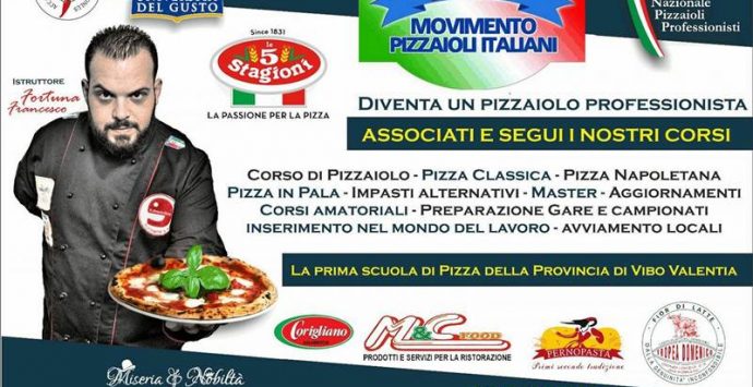 Scuola nazionale pizzaioli professionisti a Parghelia: arriva il riconoscimento ufficiale