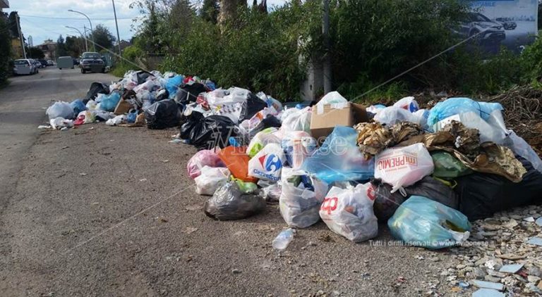 Mini discariche in pieno centro abitato a Vibo, i residenti protestano: «Situazione esasperante»