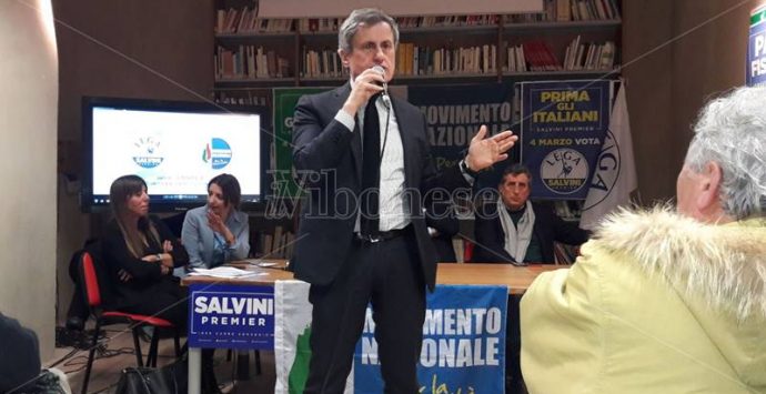 Politiche 2018 | Alemanno a Vibo: «Con Salvini per ridare un ruolo al Paese» (VIDEO)
