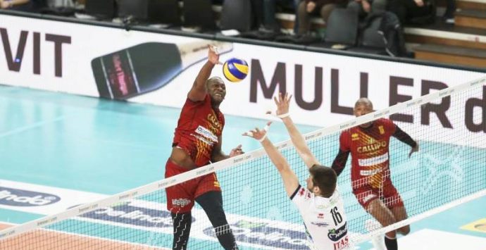 Superlega, a Trento ventesima sconfitta per la Tonno Callipo Vibo