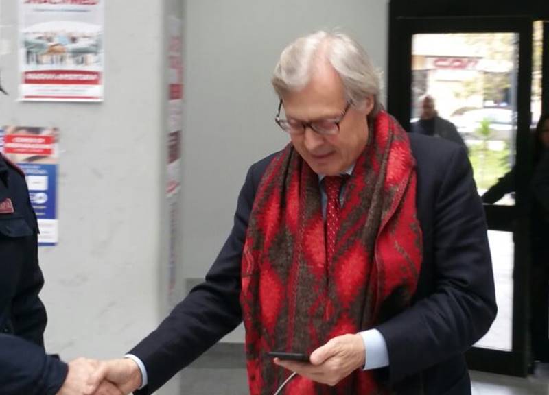 Sgarbi in Tribunale a Vibo