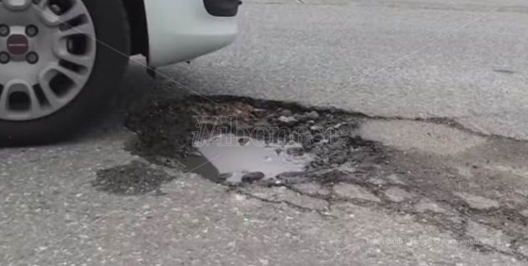 Strade groviera a Vibo, lavoro super per i gommisti (VIDEO)