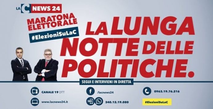 Politiche 2018 | La maratona elettorale su LaC Tv (VIDEO)