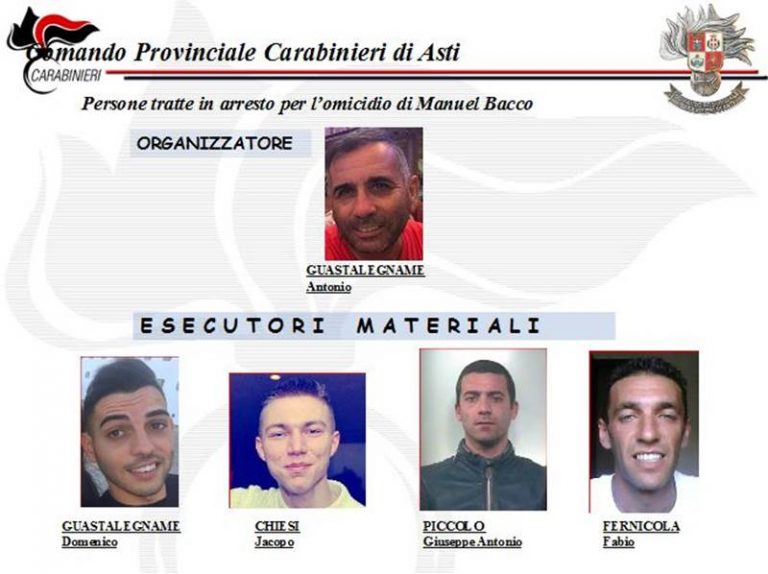 Tabaccaio ucciso ad Asti, fissato l’appello per tre vibonesi