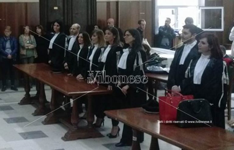 Tribunale di Vibo Valentia: arrivati otto nuovi magistrati