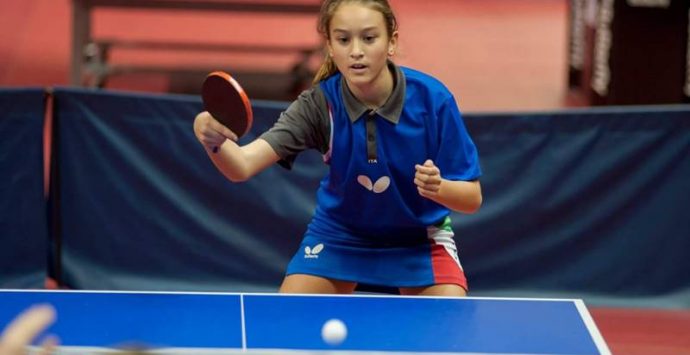 Tennistavolo, la vibonese Miriam Carnovale al debutto con la Nazionale juniores