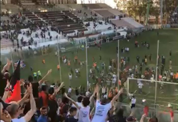 Tripudio Vibonese, vince lo spareggio contro il Troina e conquista la Serie C (VIDEO)