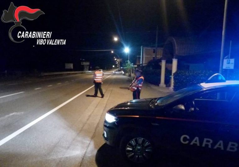 Pizzo, movida sotto controllo: venti contravvenzioni e sei patenti ritirate