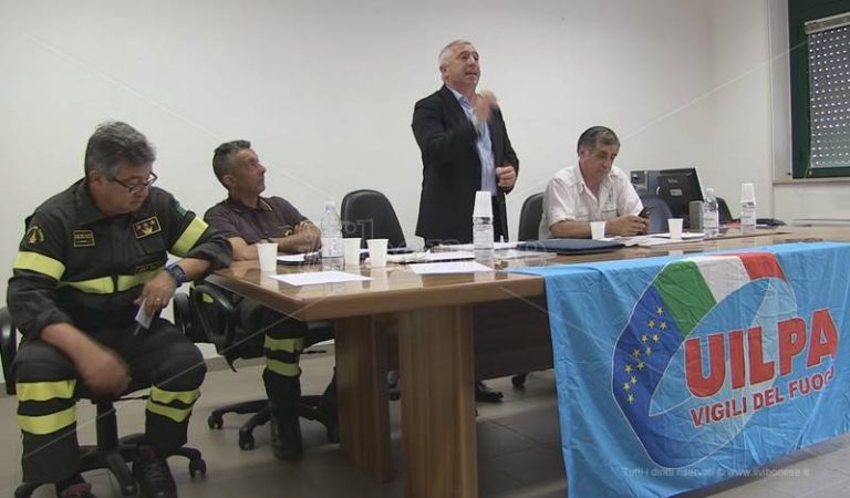 Vigili del fuoco, il segretario generale della UilVf al Comando provinciale di Vibo