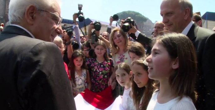 Alunne vibonesi ricevute dal presidente Mattarella per il 2 giugno