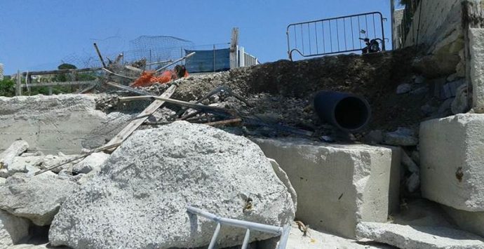 Capo Vaticano: spiaggia del Tono, continuano i disagi