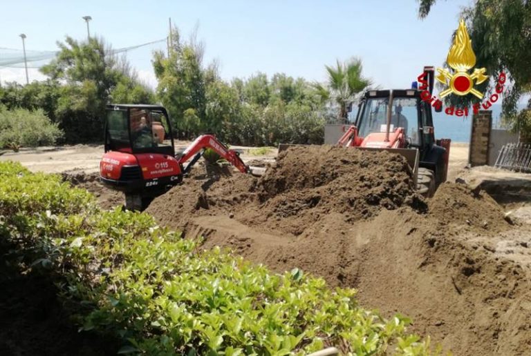 Alluvione a Joppolo, all’opera il Gruppo operativo speciale dei Vigili del fuoco (VIDEO)