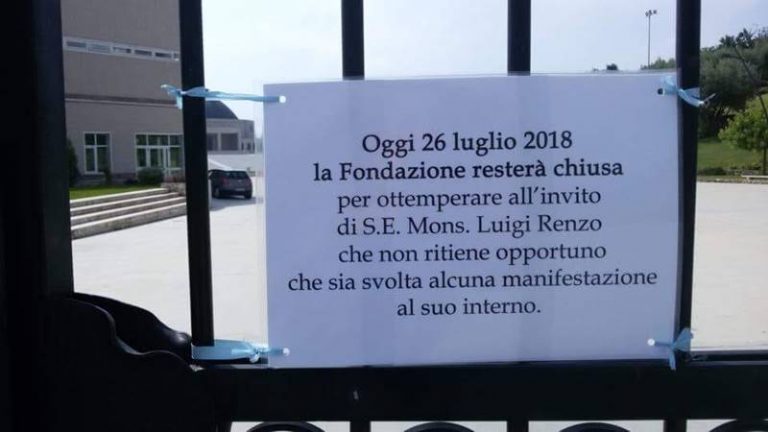 Cancello chiuso alla Villa della gioia a Paravati, il figlio di Natuzza: «Azione strumentale»