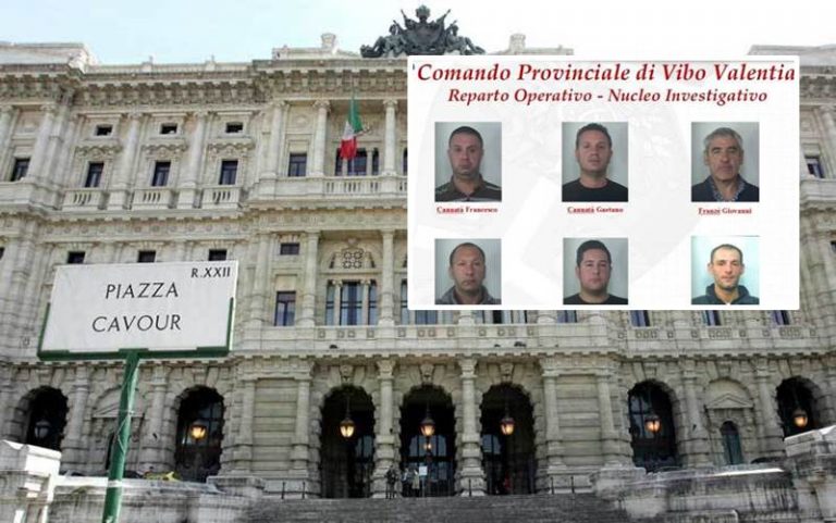 ‘Ndrangheta: operazione “Insomnia” a Vibo Valentia, sei condanne in Cassazione