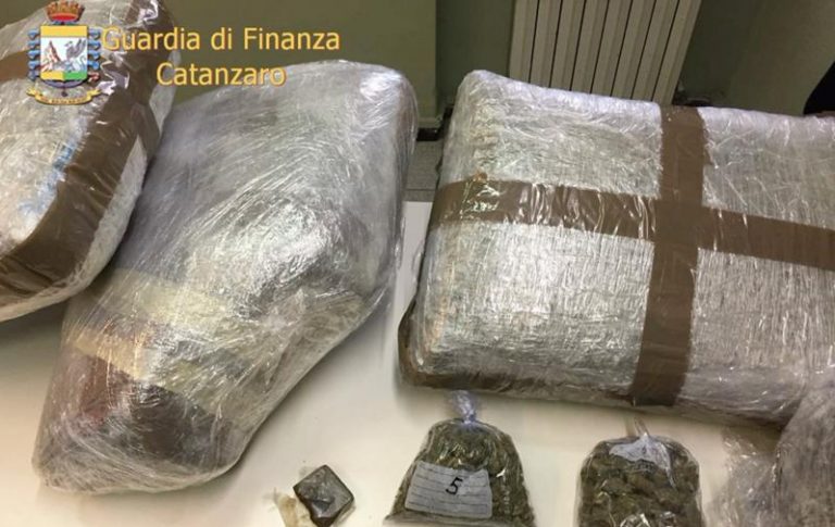 Narcotraffico di mille chili di marijuana: annullata l’ordinanza per 63enne di Zambrone