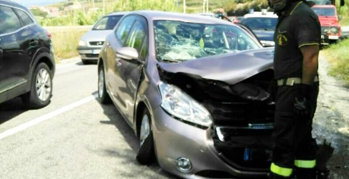 Drammatico incidente stradale a Briatico, un ferito grave trasportato in elisoccorso
