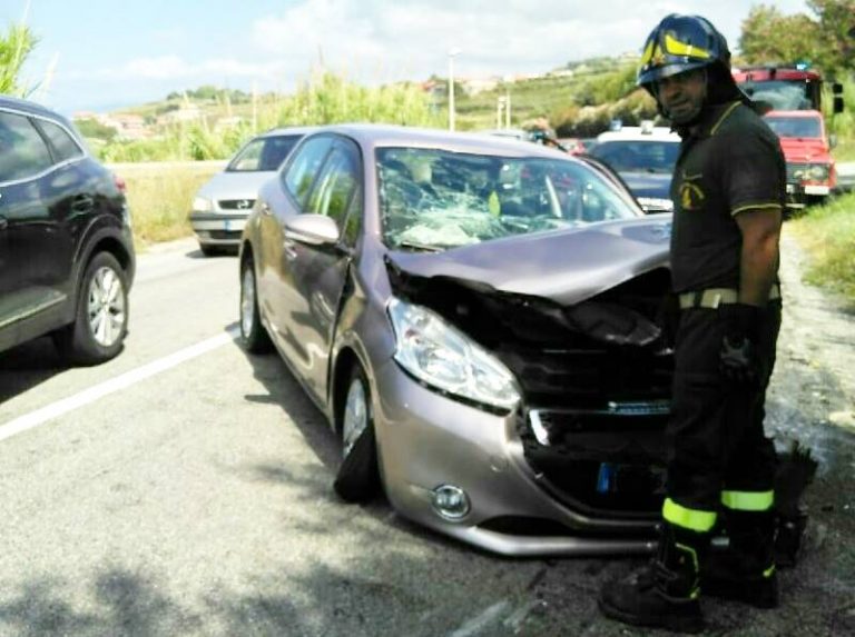 Drammatico incidente stradale a Briatico, un ferito grave trasportato in elisoccorso