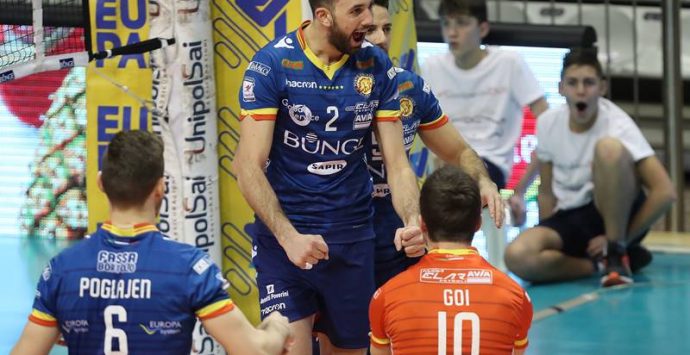 Superlega, la Tonno Callipo punta sul centrale azzurro Vitelli