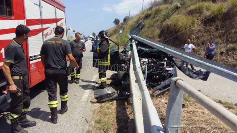 Due incidenti stradali nel Vibonese, migliorano le condizioni dei feriti