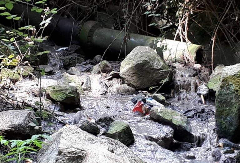 “Bomba” ecologica a Coccorinello di Joppolo, scarichi fognari direttamente nel torrente (VIDEO)