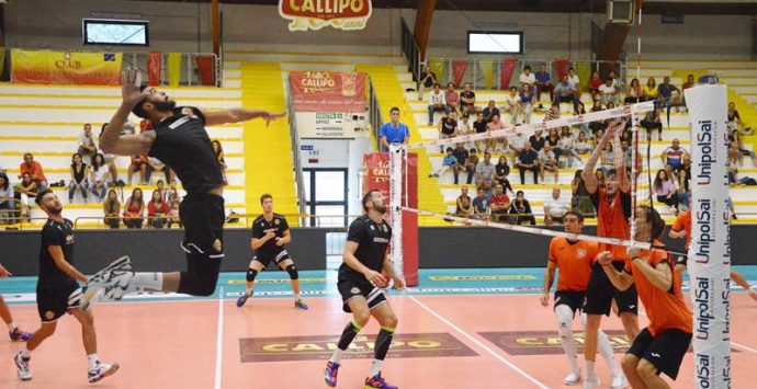 La Tonno Callipo scalda i motori in vista del campionato: buon test contro Lamezia (VIDEO)